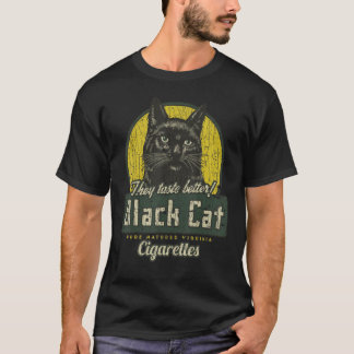 T-shirt Cigarettes de chat noir 1904