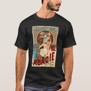 T-shirt Cigarettes roulées Retro Poster publicitaire Vinta