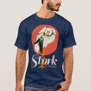 T-shirt Cigogne Vintage Squad