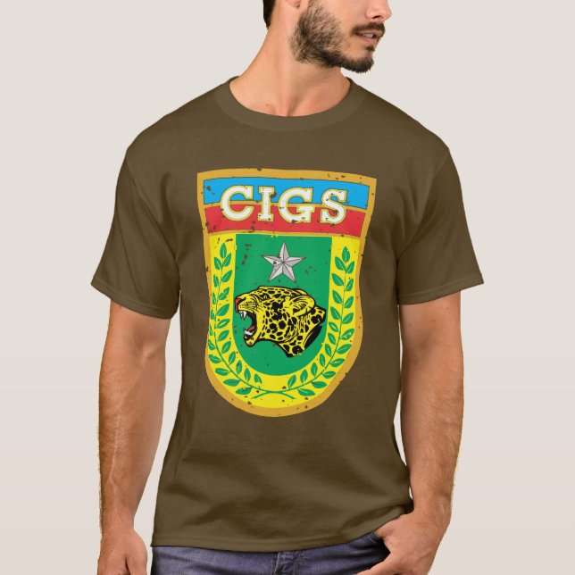 T-shirt CIGS - Guerra na Selva (Devant)