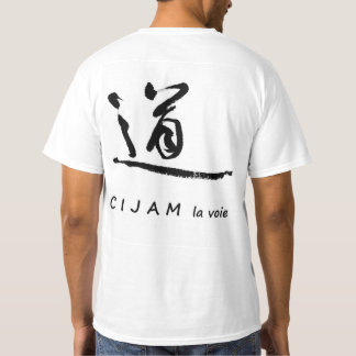 T-shirt CIJAM avec logo dans le dos