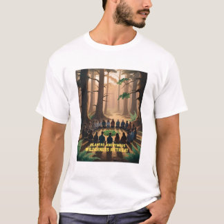T-shirt Cilantro Retraite sauvage anonyme -
