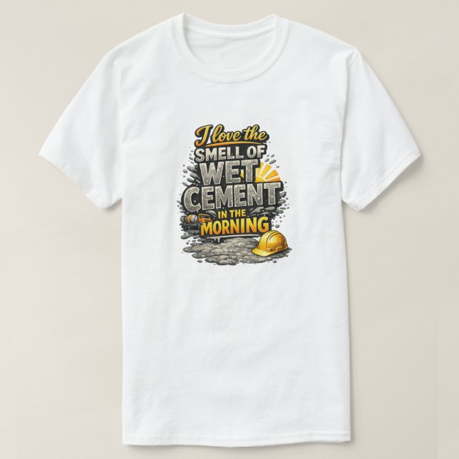 T-shirt "Ciment Frais" (2) (Design devant)