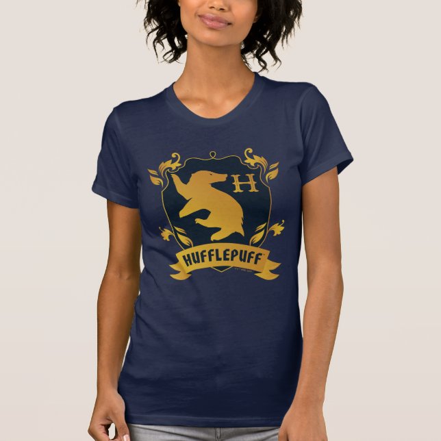 T-shirt Cimetière de maison HUFFLEPUFF™ Orné (Devant)