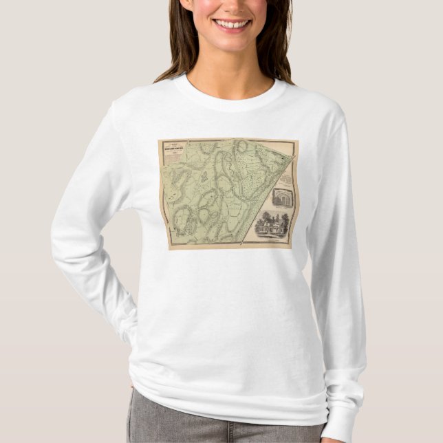 T-shirt Cimetière de Woodlawn (Devant)
