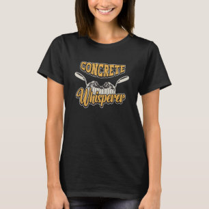 T-shirt Cimetière Whisperer en béton Expert Concret