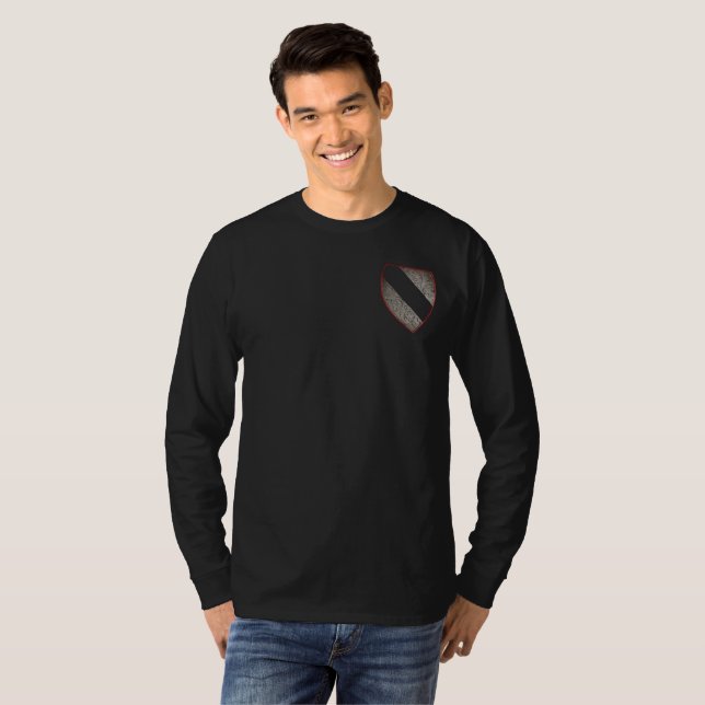 T-shirt Cimier médiéval et casque IV (Devant entier)