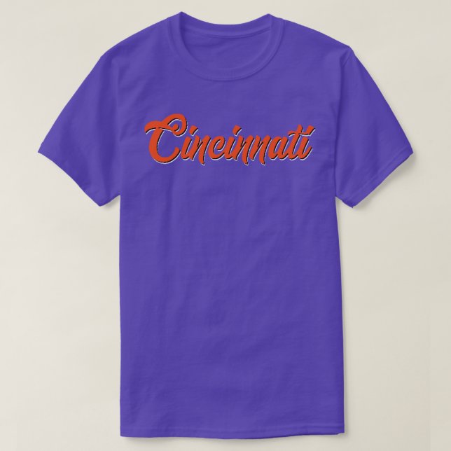 T-shirt Cincinnati 17 (Design devant)