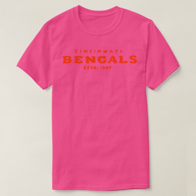 T-shirt Cincinnati Bengaaals (Design devant)