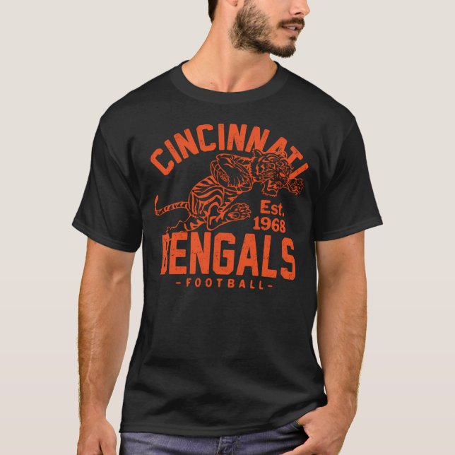 T-shirt Cincinnati Bengals 2 par Buck (Devant)