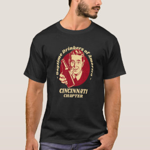T-shirt Cincinnati Chapitre Boissons diurnes bière brasse