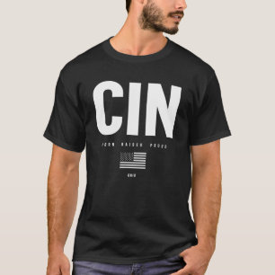 T-shirt Cincinnati Love - Né Rends Fière