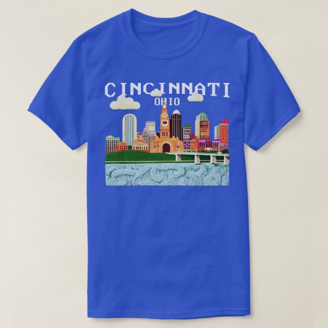 T-shirt Cincinnati Ohio (Design devant)
