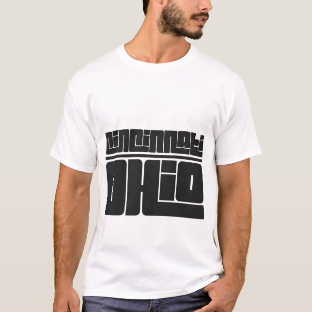 T-shirt Cincinnati - Ohio (Devant)
