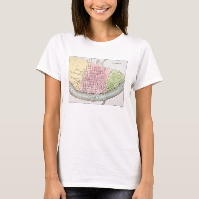 T-shirt Cincinnati, Ohio, 1837 (Devant)
