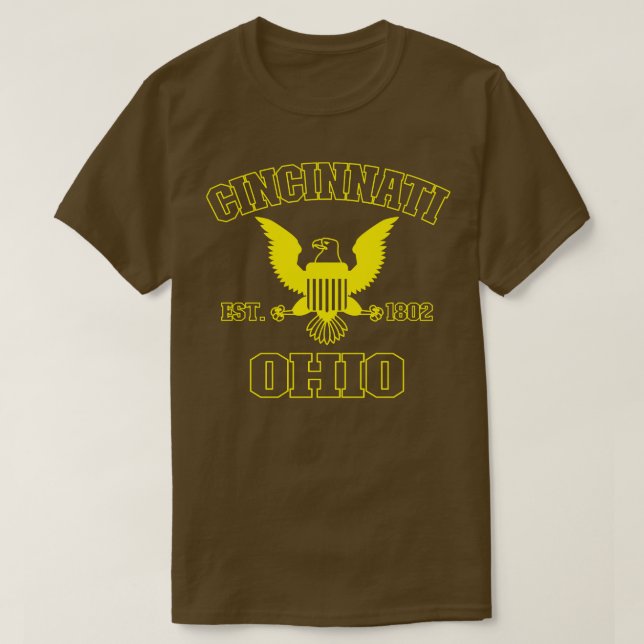 T-shirt Cincinnati Ohio Cincinnati OH (Design devant)