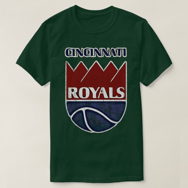 T-shirt Cincinnati Royal Basket (Design devant)