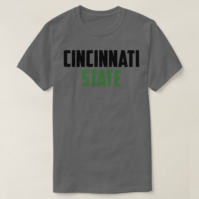 T-shirt Cincinnati State Technical and Community College I (Design devant)