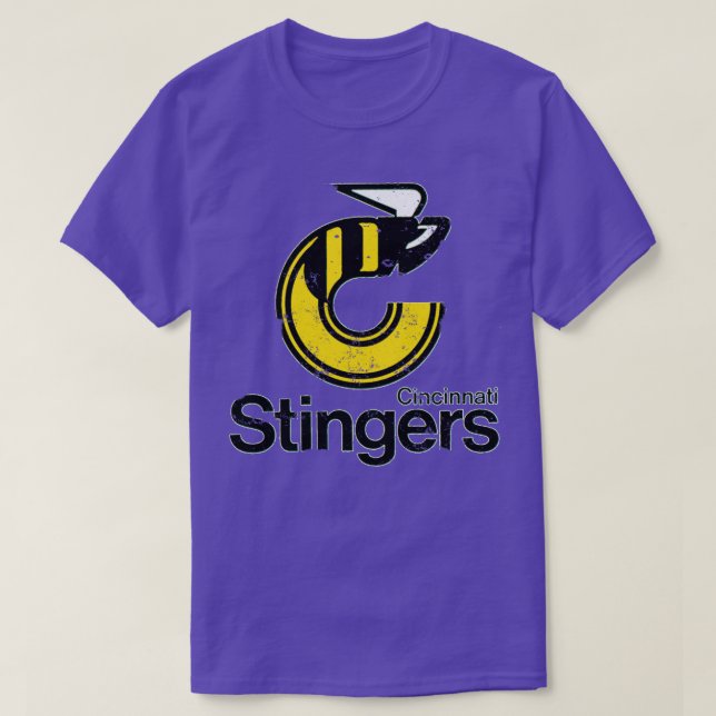 T-shirt Cincinnati Stingers (Design devant)