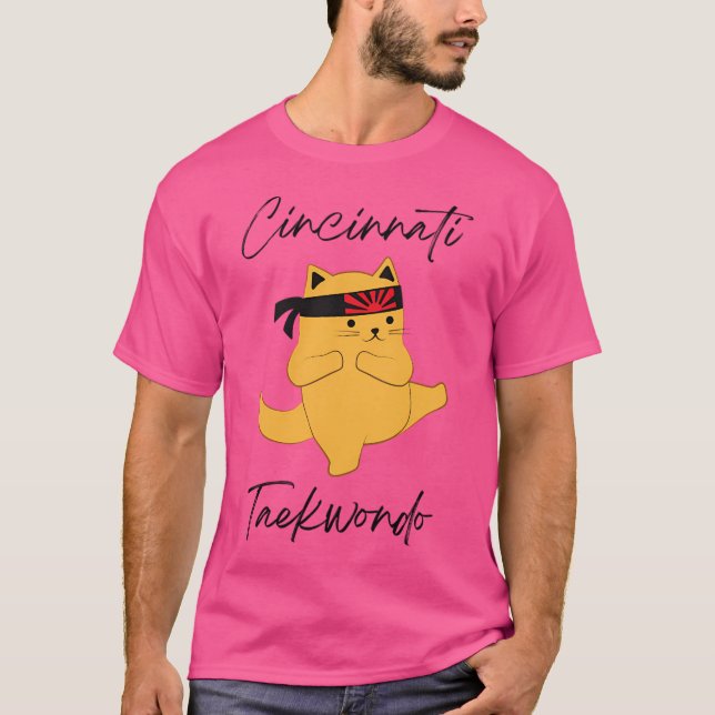 T-shirt Cincinnati Taekwondo (Devant)