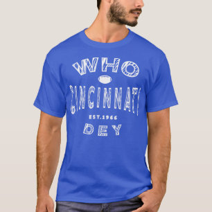 T-shirt Cincinnati Who Dey