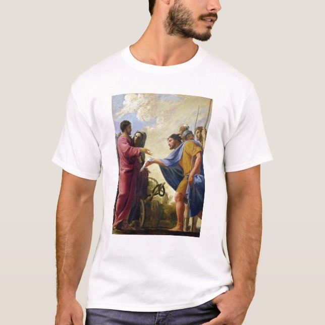 T-shirt Cincinnatus retournant à sa charrue (Devant)
