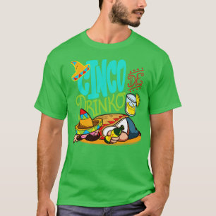 T-shirt Cinco de Drinko Cinco de Mayo Party Mexique 5 mai