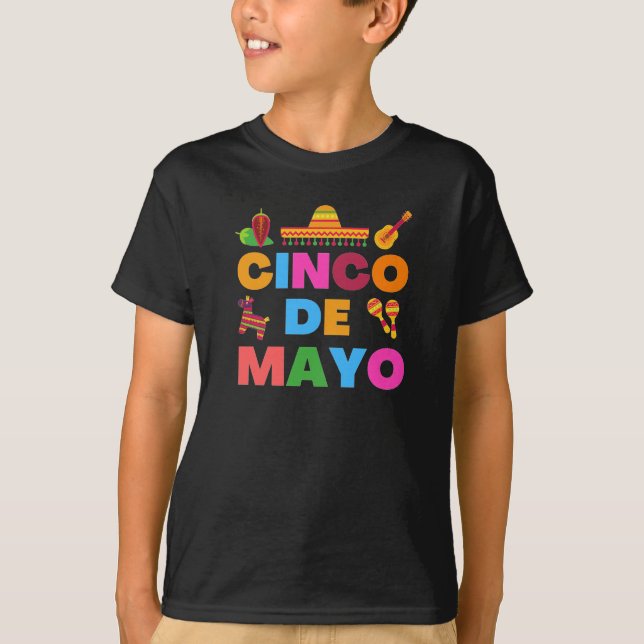 T-shirt Cinco De Mayo (Devant)