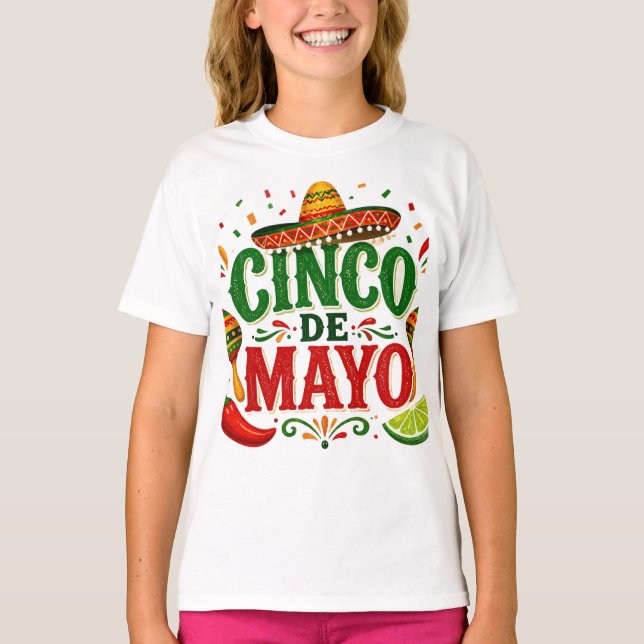 T-Shirt Cinco de Mayo (Devant)