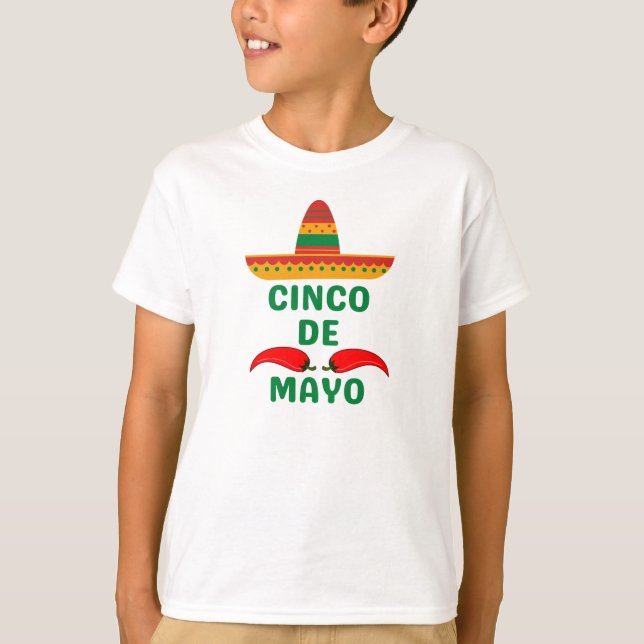 T-shirt Cinco De Mayo (Devant)