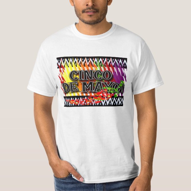 T-shirt Cinco De Mayo (Devant)