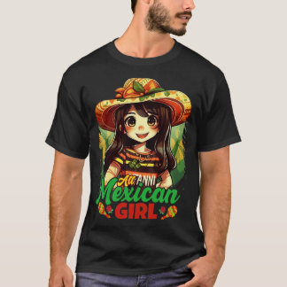 T-shirt cinco de mayo All Mexican girl 3