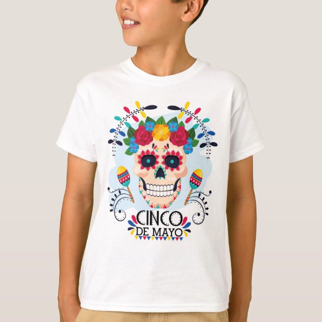 T-Shirt Cinco De Mayo Boys (Devant)