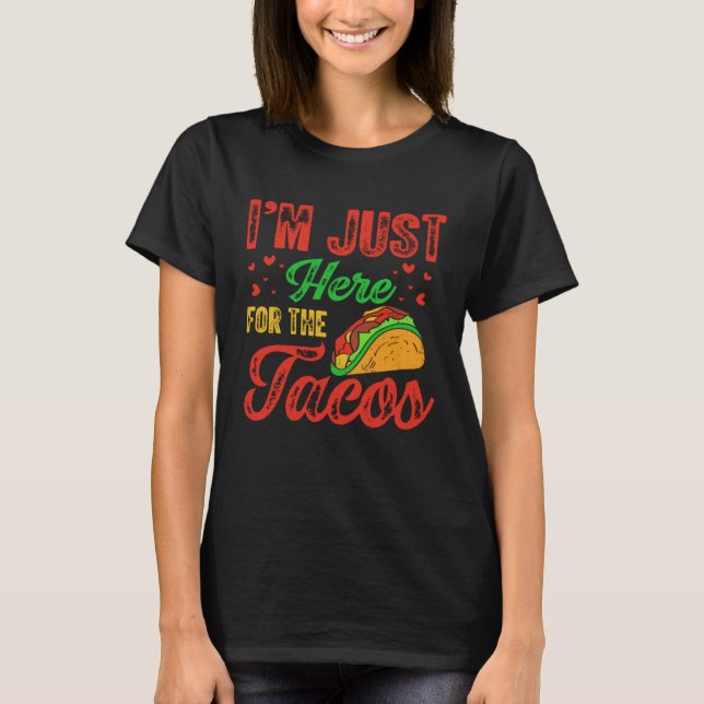 T-shirt Cinco De Mayo Burritos  Mexico Tacos and Avocado   (Devant)