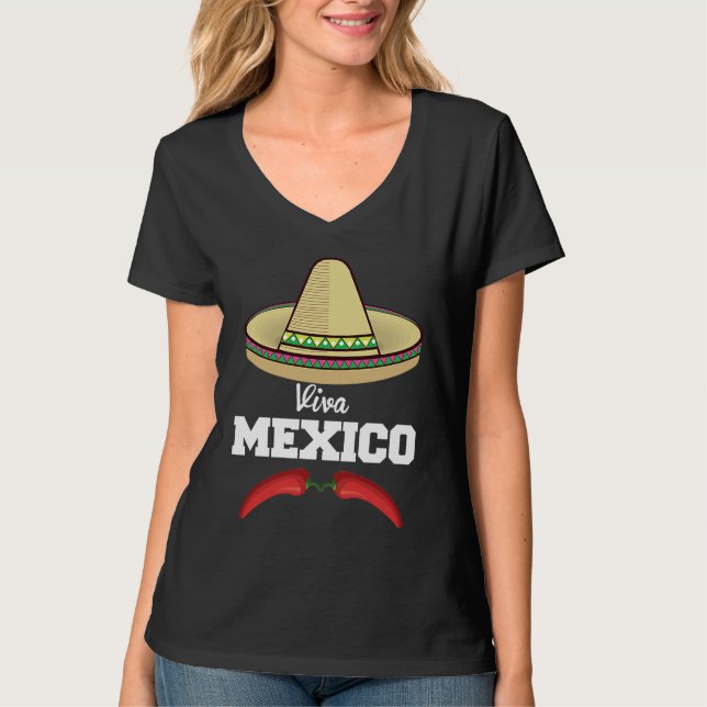 T-shirt Cinco De Mayo Burritos  Mexico Tacos and Avocado   (Devant)