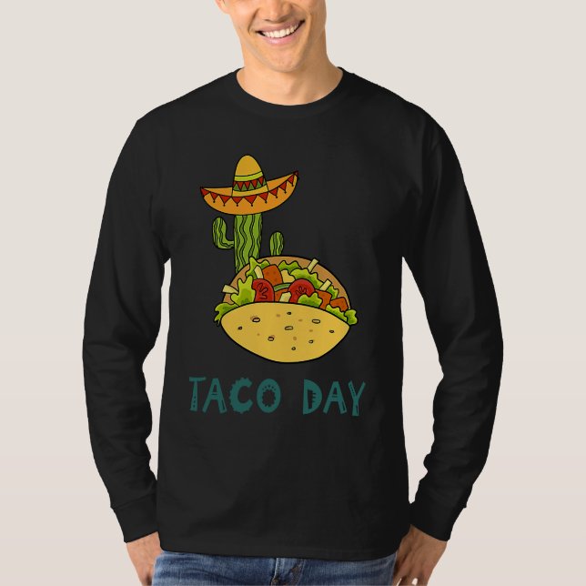 T-shirt Cinco De Mayo Burritos  Mexico Tacos and Avocado   (Devant)