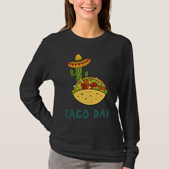 T-shirt Cinco De Mayo Burritos  Mexico Tacos and Avocado   (Devant)