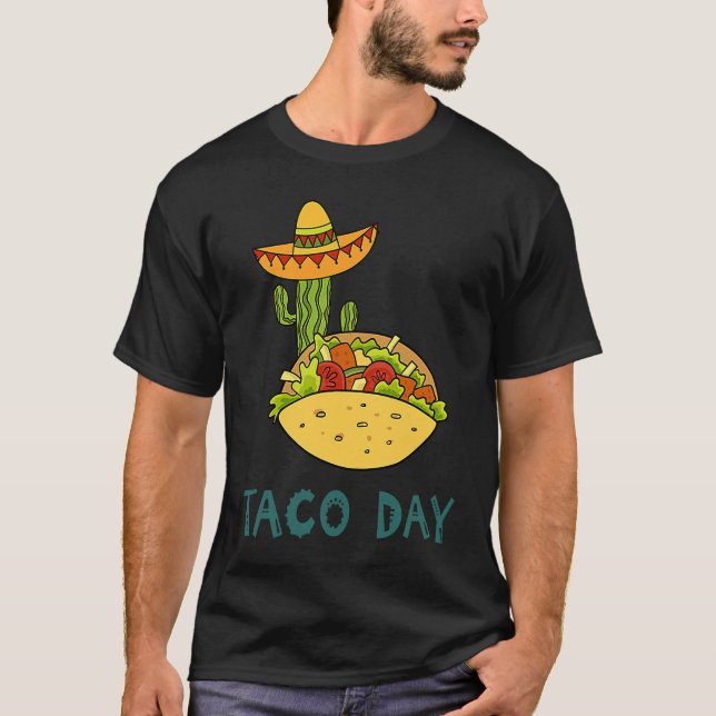 T-shirt Cinco De Mayo Burritos  Mexico Tacos and Avocado   (Devant)