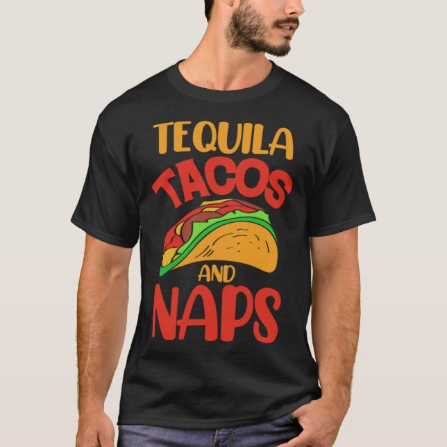 T-shirt Cinco De Mayo Burritos Mexico Tacos and Avocado 16 (Devant)