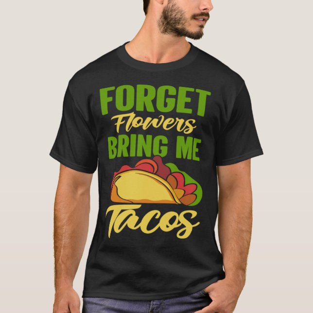 T-shirt Cinco De Mayo Burritos Mexico Tacos and Avocado 9 (Devant)