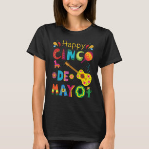 T-shirt Cinco De Mayo Chemise Mexicaine Fiesta 5 De Mayo