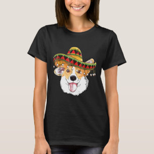 T-shirt Cinco De Mayo Corgi T Hommes Femmes Enfants Garçon