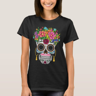 T-shirt Cinco De Mayo Crâne à sucre Dia De Los Muertos Jou
