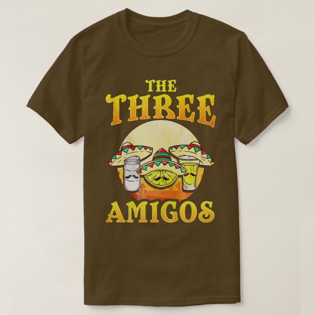 T-shirt Cinco De Mayo Drôle Tequila (Design devant)