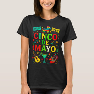 T-shirt Cinco de mayo - fête party mexicain célébrer