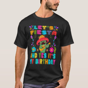 T-shirt Cinco De Mayo Fiesta Cactus Mexicain Guitare S