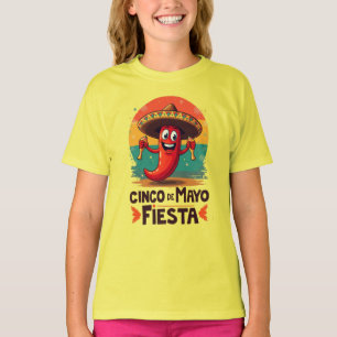 T-shirt Cinco de Mayo Fiesta - soirée mexicaine épicée et 