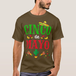 T-shirt Cinco de Mayo for mexican fiesta costume