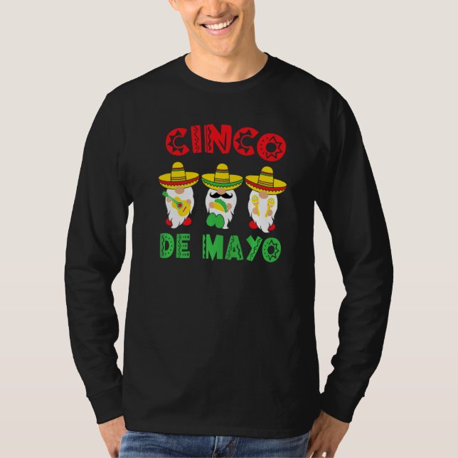 T-shirt Cinco De Mayo Funny Mexican Drink Party (Devant)