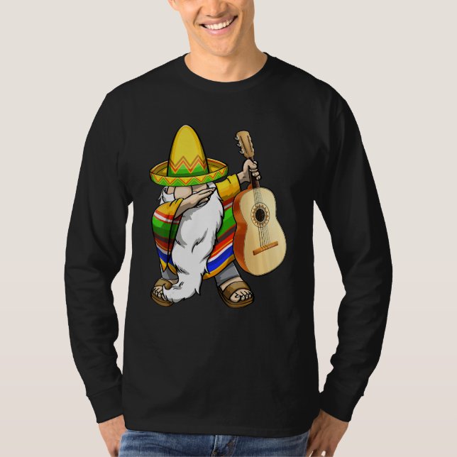 T-shirt Cinco De Mayo Guitar  Mexican Celebration Men 1 (Devant)
